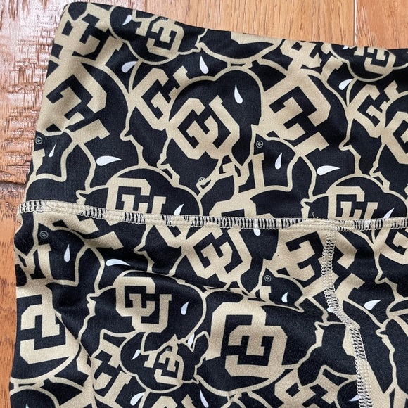CU Buffs Leggings by Zoozatz “Stacked Mascot” Size Small - Picture 5 of 5